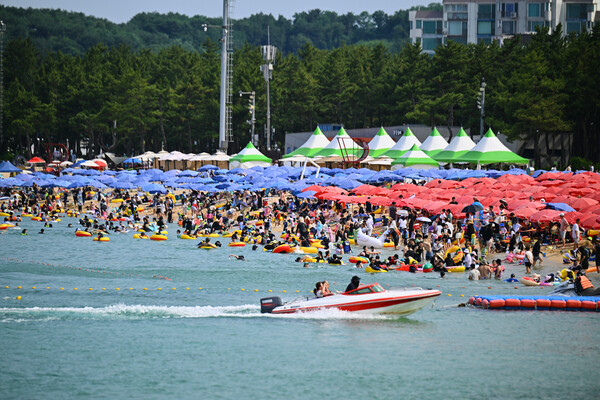 속초해수욕장 전경