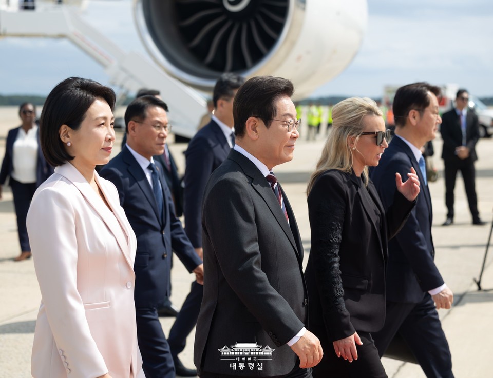 이재명 대통령과 김혜경 여사 / 사진 = 대통령실
