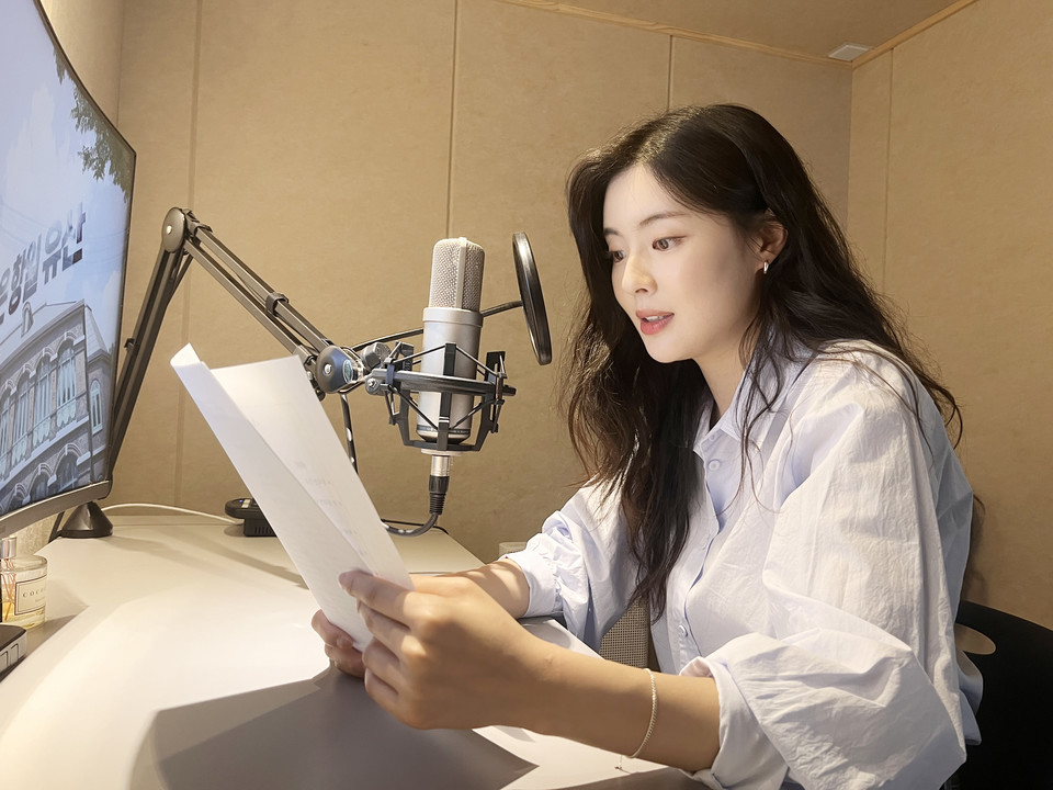 내레이션에 참여한 배우 이선빈 (사진=서경덕교수팀 제공) 2025.09.02, snakorea.rc@gmail.com , *재판매 및 DB 금지