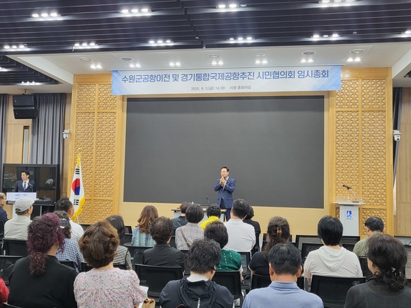 조철상 제5기 신임회장이 당선 후 소감을 발표하고 있다.