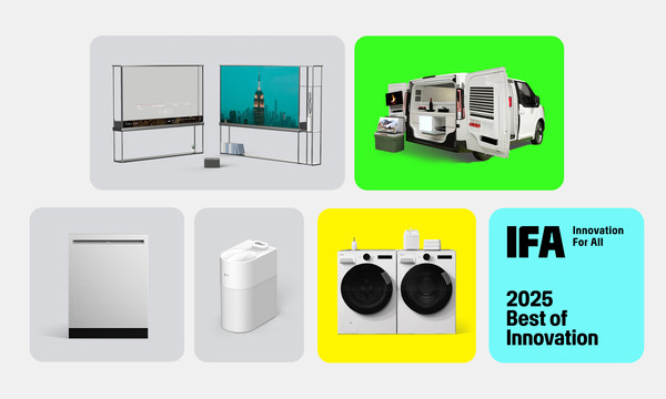 LGE IFA 2025 이노베이션 어워드 수상 (사진제공 LG전자) 2025.09.06, snakorea.rc@gmail.com , *재판매 및 DB 금지