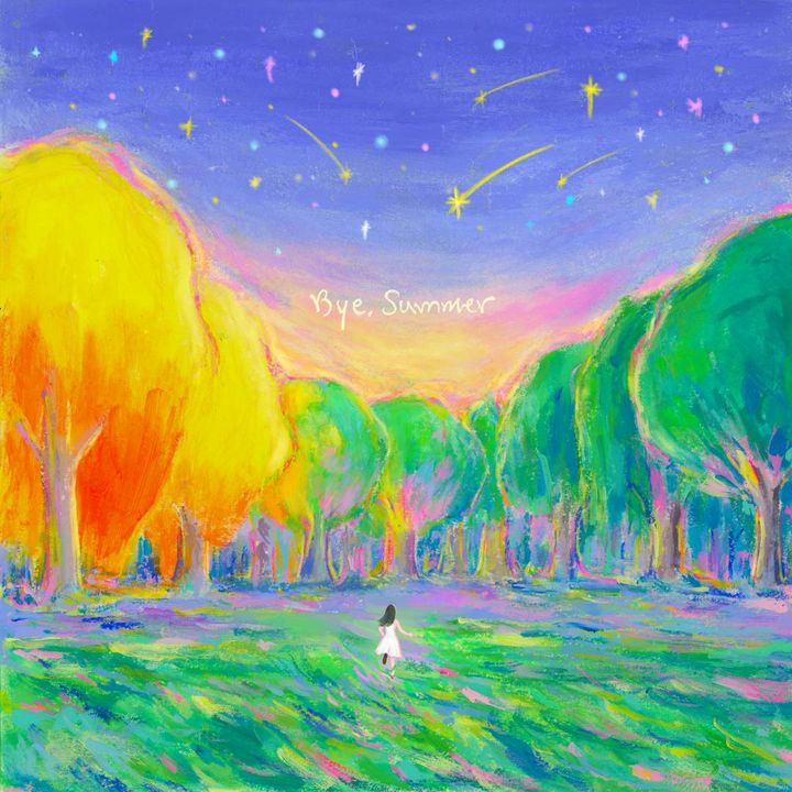 아이유 디지털 싱글 '바이, 썸머' 커버. / 사진 = 이담 엔터테인먼트 제공