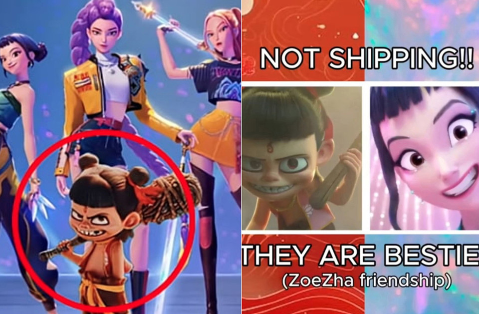  '케데헌'과 '너자'의 캐릭터를 합성된 각종 이미지 / 사진 = 서경덕교수팀 제공