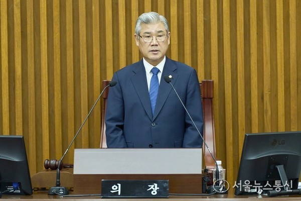 18일 조규식 의장이 대전서구의회 제292회 임시회 제2차 본회의를 진행하고 있다. / 사진 = 대전서구의회 제공 2025.09.18, snakorea.rc@gmail.com , *재판매 및 DB 금지