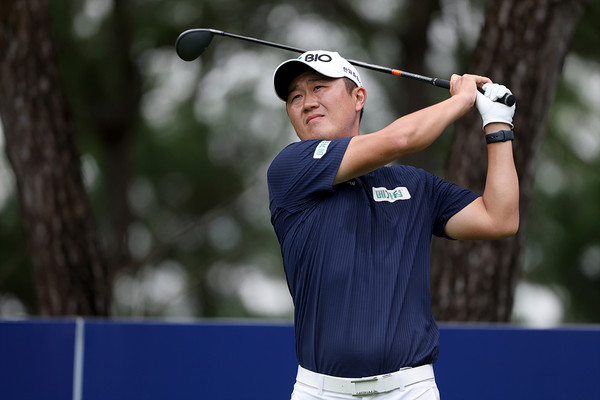 박성국 11번홀 티샷 (사진제공 KPGA) 2025.09.20, snakorea.rc@gmail.com , *재판매 및 DB 금지