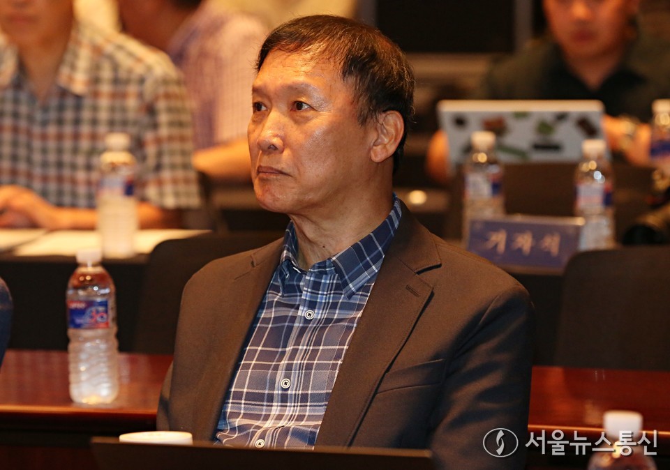 김명호 재능대학교 책임교수가 25일 서울 중구 한국프레스센터에서 열린 구조화된 인지 루프(SCL) 기술발표회에 참석해 있다. (사진=신현성 기자) 2025.09.25, snakorea.rc@gmail.com , *재판매 및 DB 금지