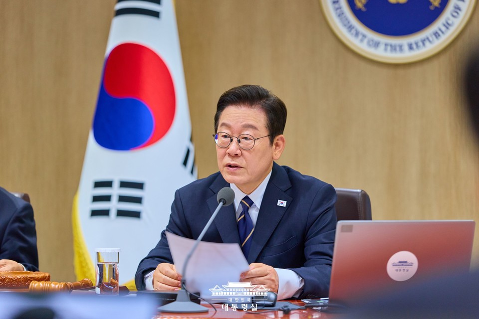 이재명 대통령이 30일 서울 용산 대통령실 청사에서 열린 제44회 국무회의에서 발언하고 있다. (2025.09.30) / 사진 = 대통령실