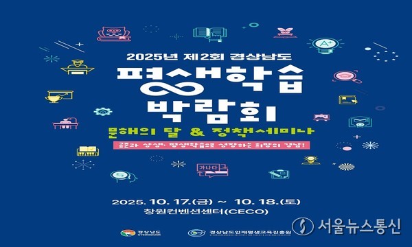 2025 제2회 경상남도 평생학습 박람회 포스터