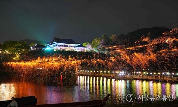 2024년 밀양 국가유산 야행 어화 꽃불놀이