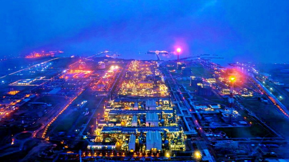 나이지리아 LNG 액화플랜트 건설 현장 전경. / 사진 = 대우건설 제공