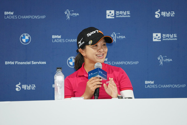 BMW 레이디스 챔피언십 3라운드 김세영 인터뷰 (사진 BMW 레이디스 챔피언십 대회 조직위원회) 2025.10.18, snakorea.rc@gmail.com , *재판매 및 DB 금지