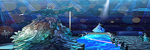 '쇼 2'는 ‘할매와 할망’을 주제로 차기 개최지 제주와 부산의 전설을 엮은 여성 2인무를 통해 두 개최도시의 연관성과 저력을 표현한다.