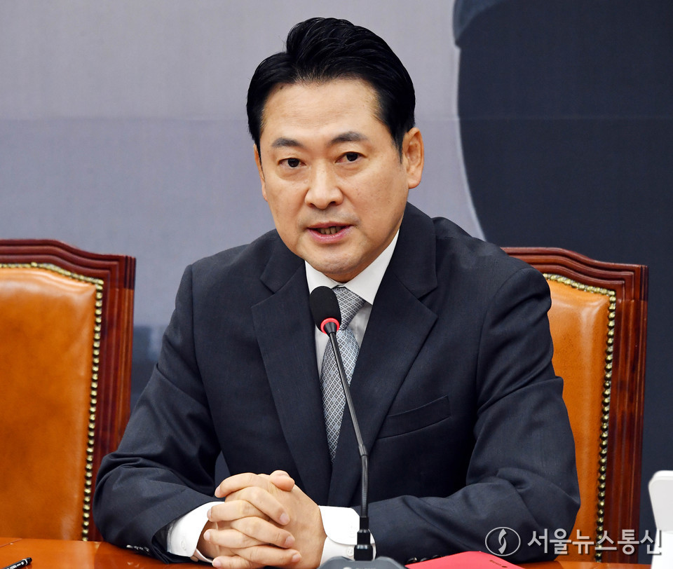 장동혁 국민의힘 대표가 18일 서울 여의도 국회에서 열린 최고위원회의에서 발언하고 있다. (2025.09.18) / 사진 = 서울뉴스통신 이민희 기자