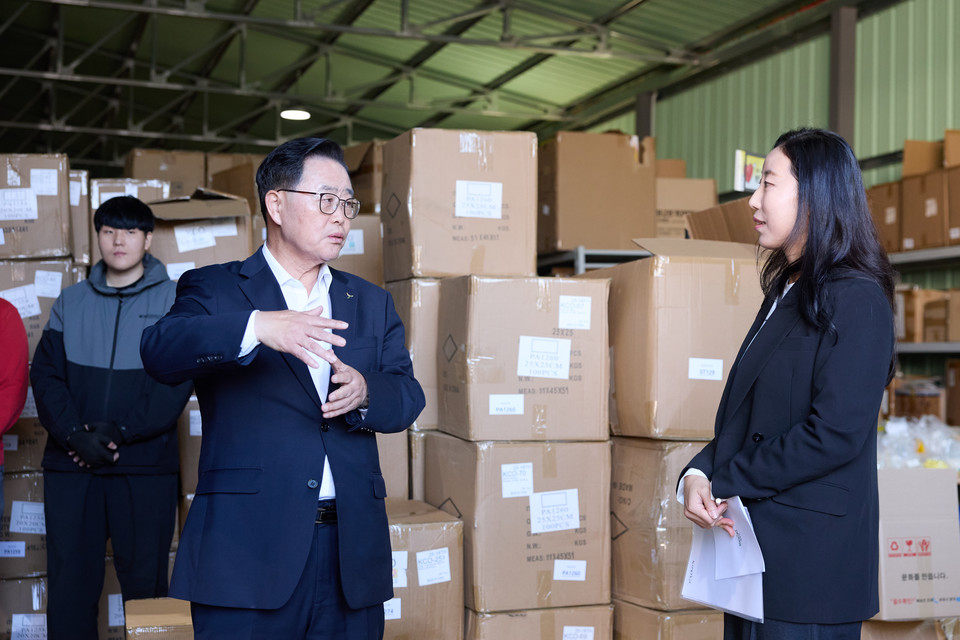 양주시, 관내 기업 현장방문 통해 애로사항 청취 2025.10.22 / 양주시