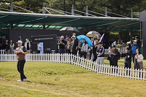 어린이 사인존 및 치핑그린 (사진 KPGA 제공) 2025.10.24, snakorea.rc@gmail.com , *재판매 및 DB 금지