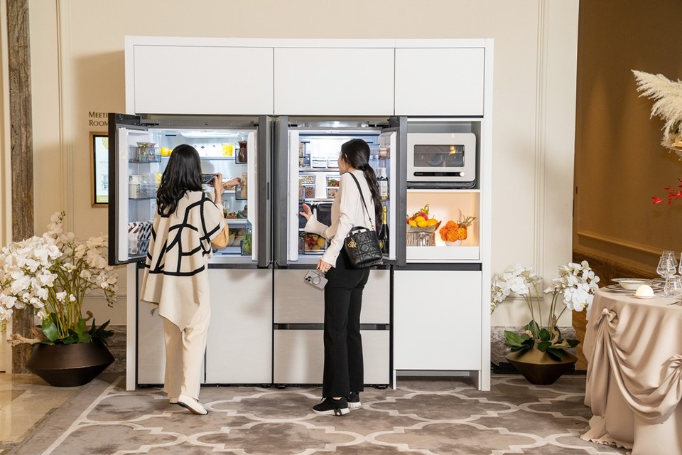 삼성전자가 27일 인천 파라다이스시티에서 열린 ‘라 리스트(La Liste) 2026’ 시상식에서 주방 경험을 혁신하는 다양한 비스포크 AI 가전을 선보였다. (사진=삼성전자 제공) 2025.10.28, snakorea.rc@gmail.com , *재판매 및 DB 금지