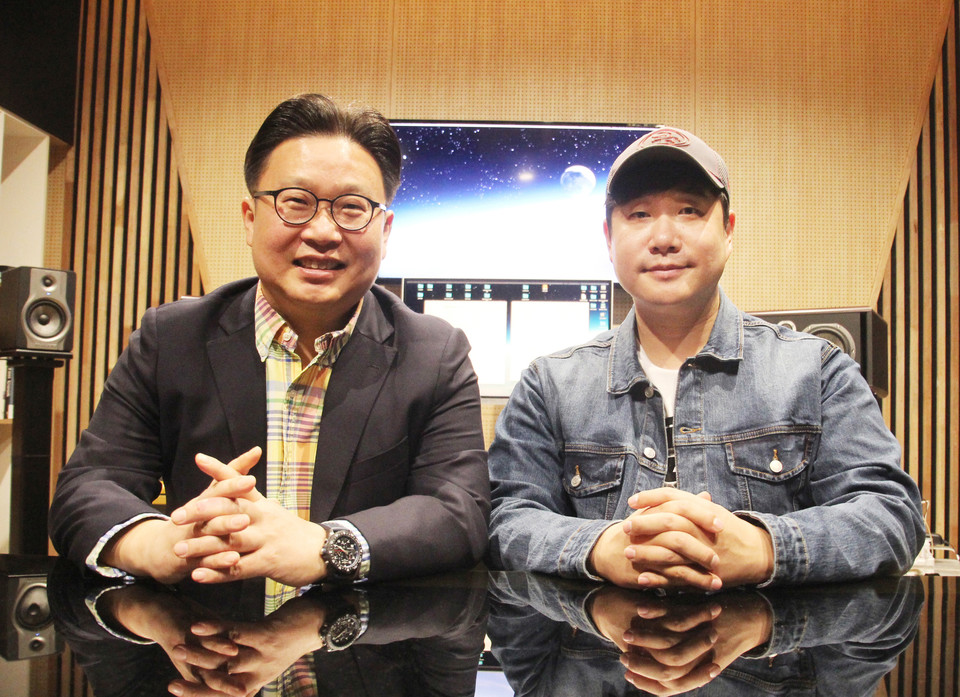 영상을 기획한 서경덕 교수와 내레이션을 진행한 배성재(2025.10.29) / 사진 = 서경덕교수팀 제공