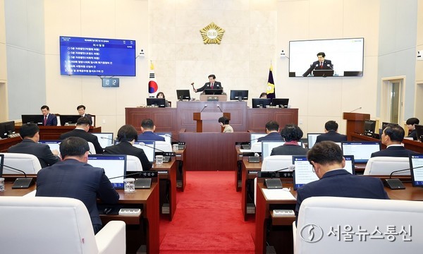 밀양시의회, 제268회 임시회 제1차 본회의 개의