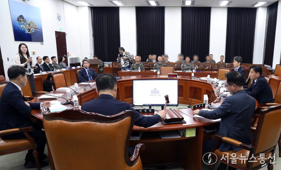 5일 오전 서울 여의도 국회에서 정보위원회의 국방정보본부 등에 대한 국정감사가 진행되고 있다. (사진=공동취재) 2025.11.05, snakorea.rc@gmail.com , *재판매 및 DB 금지