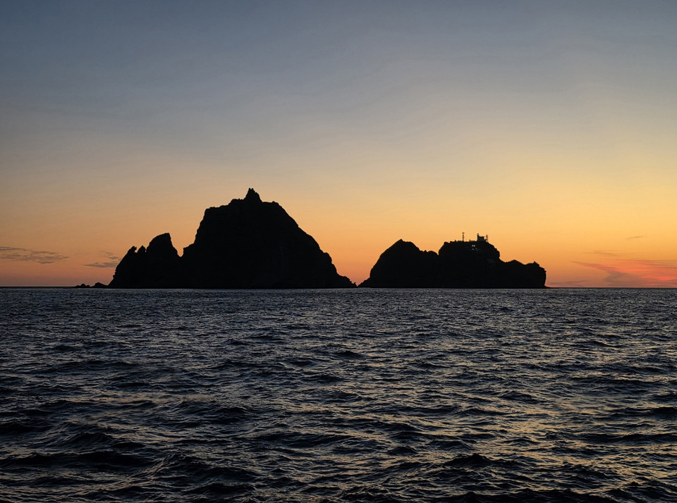 서경덕 교수가 직접 찍은 독도 일출. (사진=서경덕교수팀 제공) 2025.11.06, snakorea.rc@gmail.com , *재판매 및 DB 금지