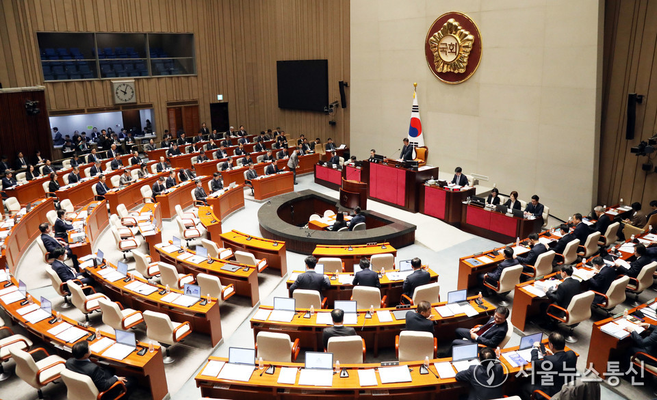 7일 오전 서울 여의도 국회에서 예산결산특별위원회 전체회의가 열리고 있다. 2025.11.07, snakorea.rc@gmail.com , *재판매 및 DB 금지