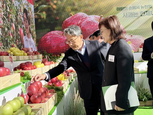 경북도는 서울, 수도권 등 대도시 소비자를 대상으로 전국 최고의 맛과 품질을 자랑하는 경북 사과의 우수성을 알리기 위해 10일부터 12일까지 서울시청 광장에서 ‘2025 경북사과 홍보행사’를 개최한다.
