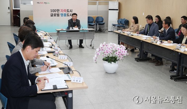 2025년 세외수입 징수대책 보고회 개최 사진(제공=청주시) *재판매 및 DB 금지