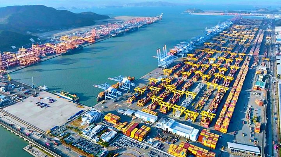 부산항 신항 (1부두)전경 (부두_2025.10.01) / 사진 = 부산항만공사 제공