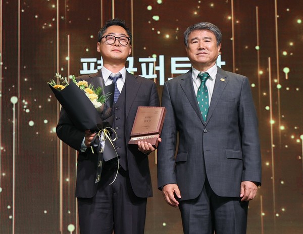 평균 퍼트상 김민규 (사진 KPGA) 2025.11.12, snakorea.rc@gmail.com , *재판매 및 DB 금지