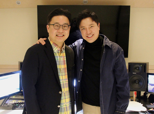 서경덕 교수(왼쪽)와 배우 정성화 (사진=서경덕교수팀 제공) 2025.11.14, snakorea.rc@gmail.com , *재판매 및 DB 금지