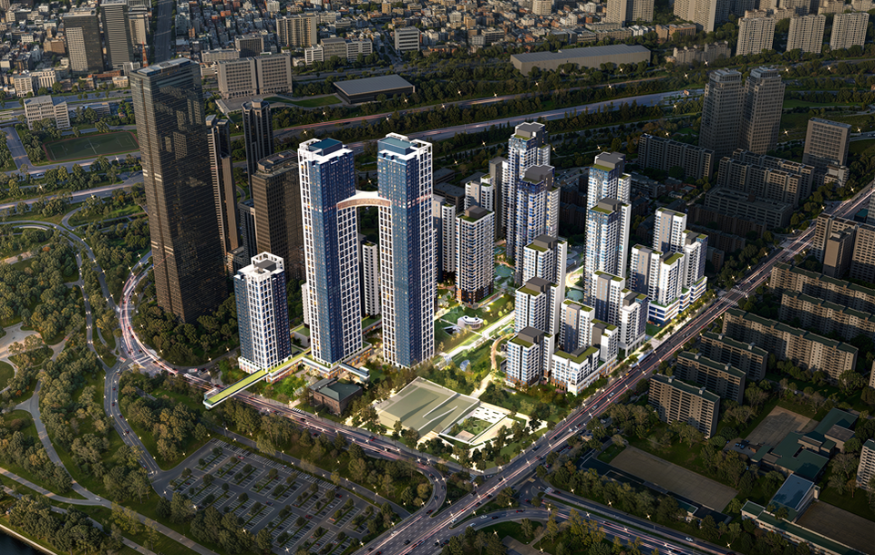 여의도 시범아파트 재건축 조감도 (사진=서울시 제공) 2025.11.14, snakorea.rc@gmail.com , *재판매 및 DB 금지