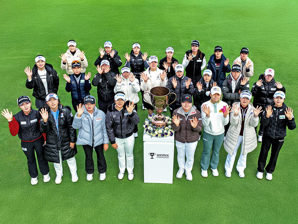 위믹스 챔피언십 출전 선수 24인 (사진 위믹스 챔피언십 조직위) 2025.11.14, snakorea.rc@gmail.com , *재판매 및 DB 금지