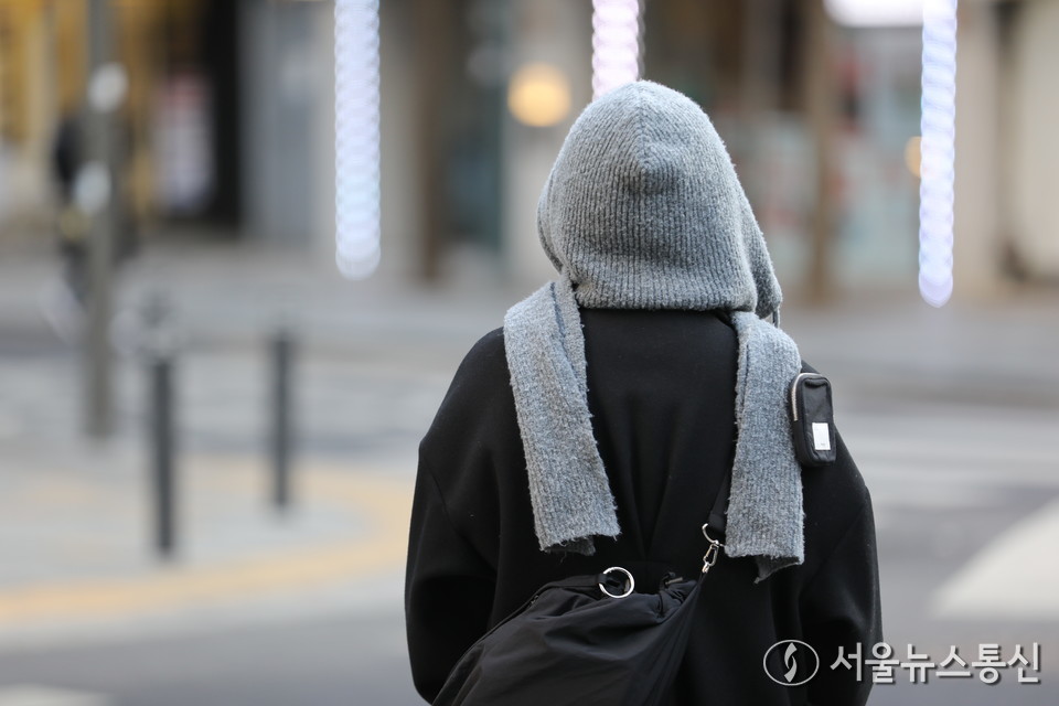 오늘(18일)은 전국 대부분 지역의 아침 기온이 영하권에 들겠고, 바람도 강하게 불어 체감온도는 더욱 낮아 춥겠다. (서울시청앞. 2025.02.20) / 사진 = 서울뉴스통신 이성현 기자