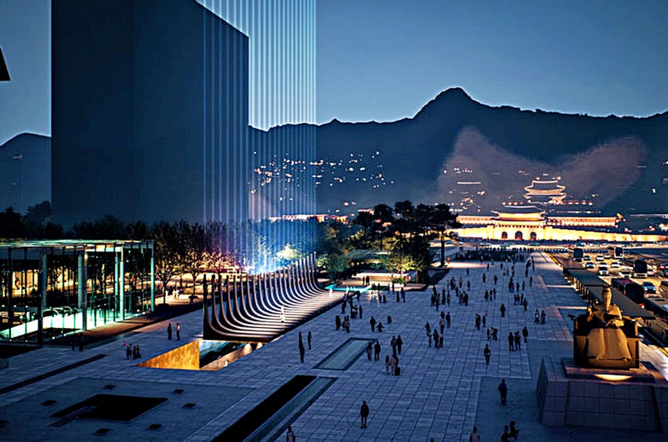 감사의 정원 조감도. (2025.06.08) / 자료 = 서울시 제공