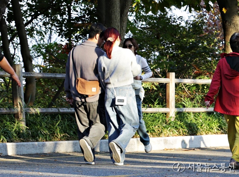 사진은 30일 서울 남산에서 가을 즐기고 있는 시민들. (2024.10.30) / 사진 = 서울뉴스통신 이성현 기자