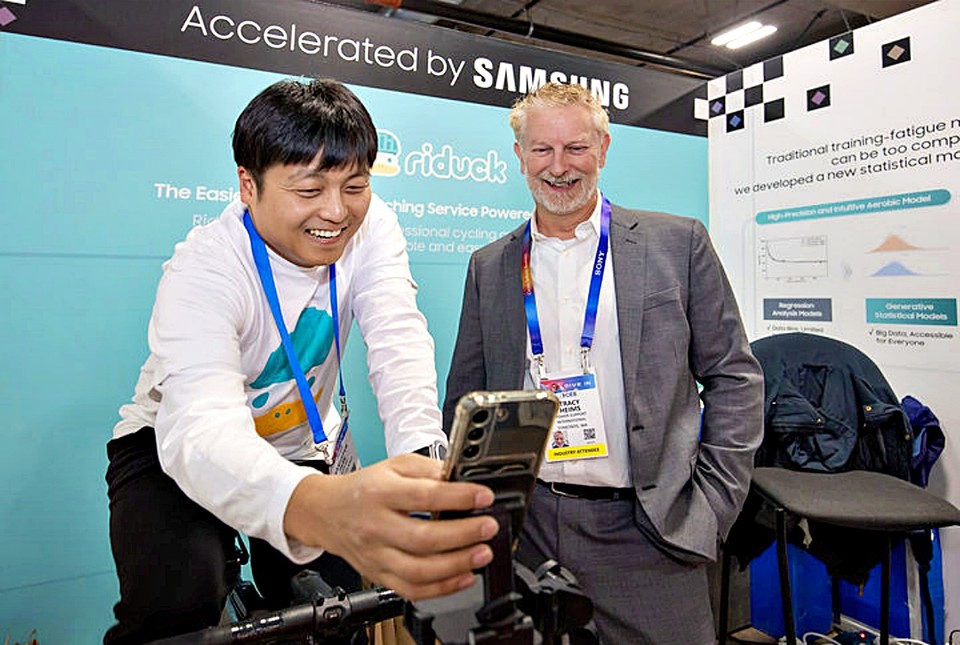 삼성전자가 7~10일(현지시간) 미국 라스베이거스에서 열리는 세계 최대 IT·전자 전시회 'CES 2025'에 C랩이 육성한 사내 벤처와 외부 스타트업들의 혁신 기술들을 선보였다. (2025.01.10) / 사진 = 삼성전자