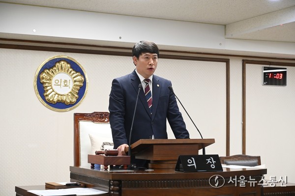 20일 오은규 의장이 제270회 제2차 정례회 제1차 본회의를 진행하고 있다. / 사진 = 대전중구의회 재공 제공 2025.11.20, snakorea.rc@gmail.com , *재판매 및 DB 금지