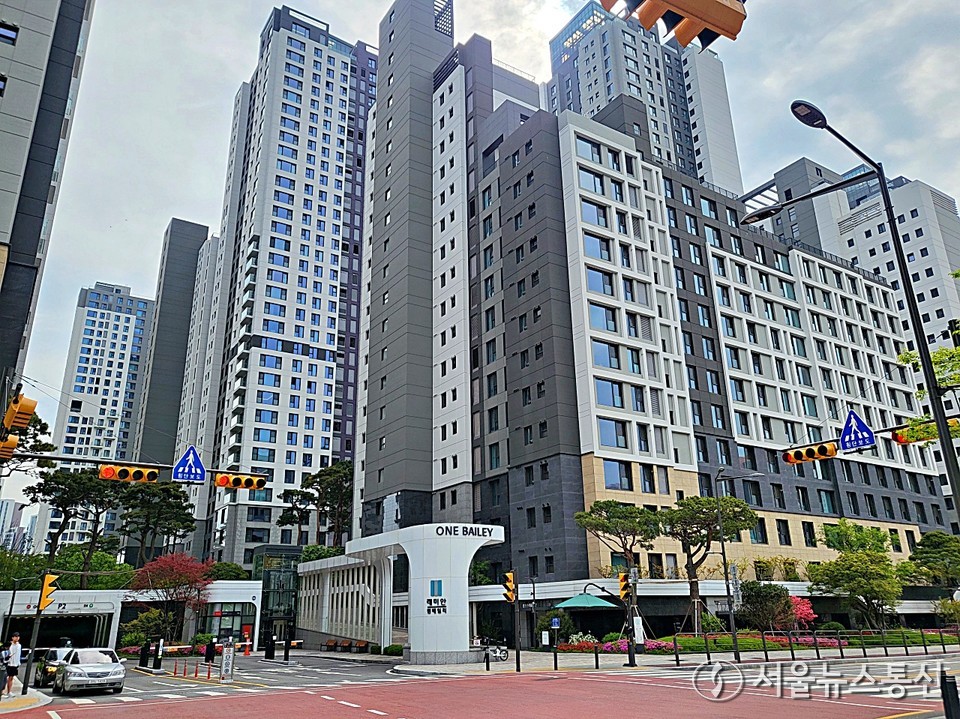 서초구 원베일리 아파트 모습/ 사진 = 서울뉴스통신 이성현 기자