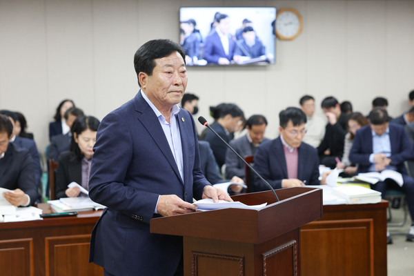 정길수 도의원, 전라남도 농어업인대상 조례 일부개정조례안 대표발의