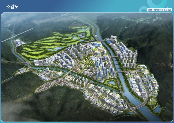 춘천시가 지난 24일 국토교통부에 기업혁신파크 선도사업 통합개발계획(안)을 제출, 사업이 구체화 단계에 돌입했다.