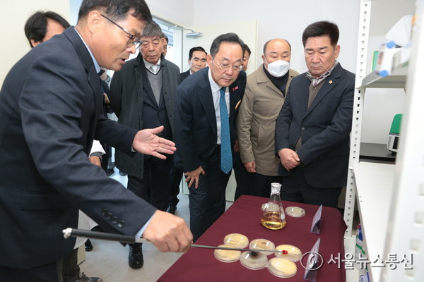 ▲고구마 연구센터 개소식(사진 = 해남군)2025.11.25, snakorea.rc@gmail.com , *재판매 및 DB 금지