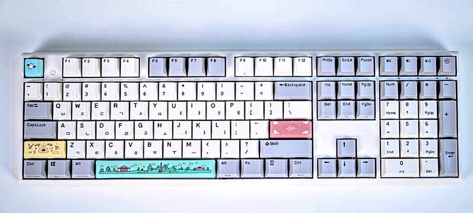 '세종문화회관 아트 굿즈 디자인 공모전'에서 최종 선정된 작품 중 일부_키캡. (2025.11.26) / 사진 = 세종문화회관 제공