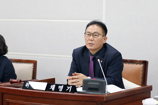 채명기 위원장 [사진=수원특례시의회]