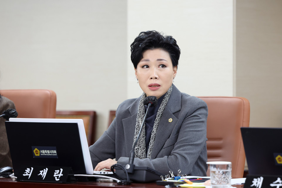 최재란 의원 (사진=서울시의회 제공) 2025.11.26, snakorea.rc@gmail.com , *재판매 및 DB 금지