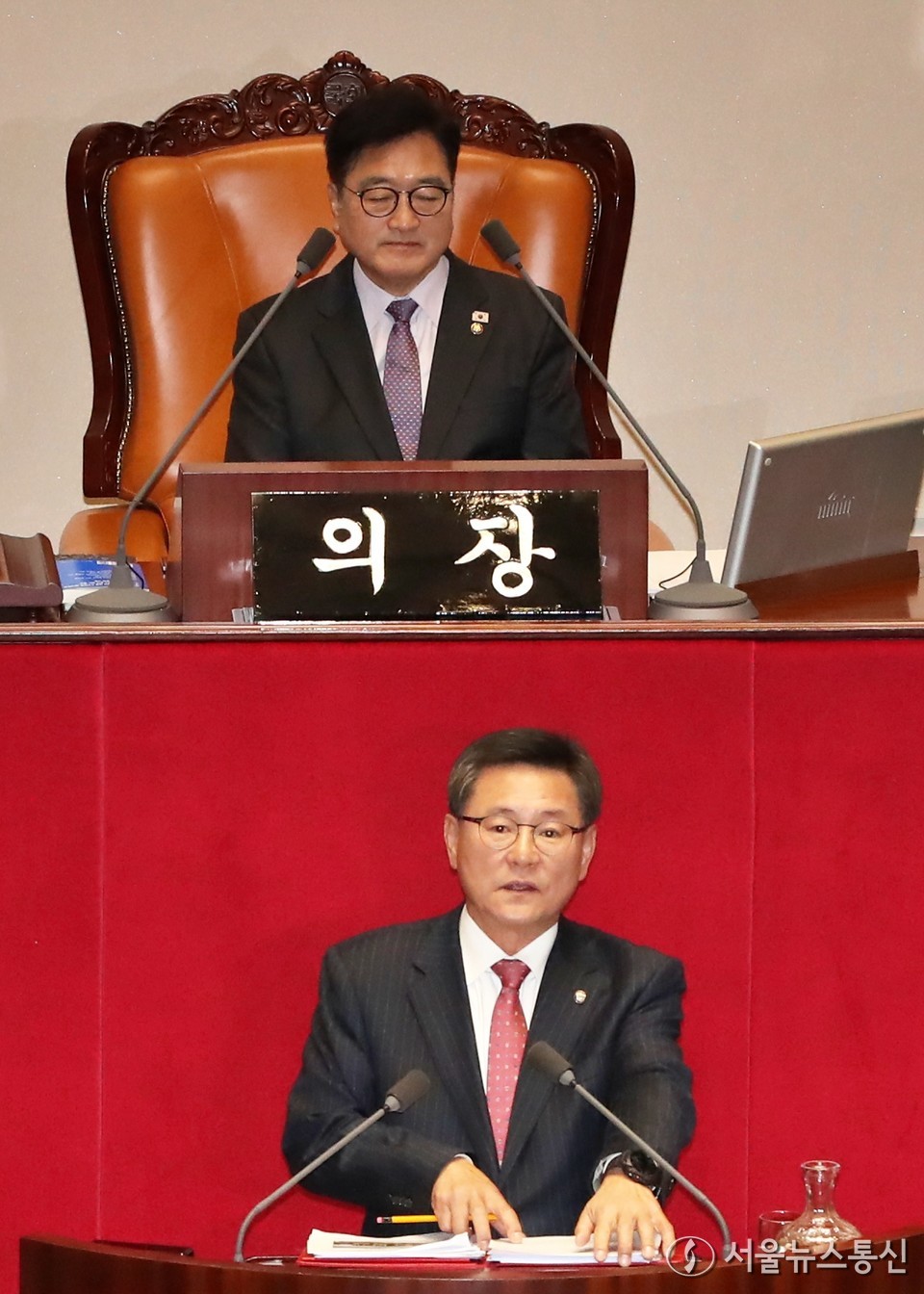 은행법 개정안 필리버스터 나선 이헌승 - 서울뉴스통신